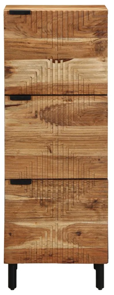 Magas szekrény 40x33x110 cm Tömör akác fa