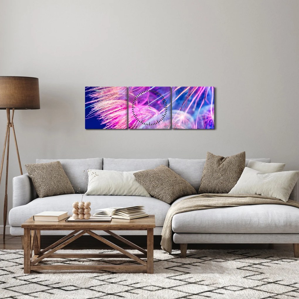 Kép - Makró (órával) (90x30 cm)