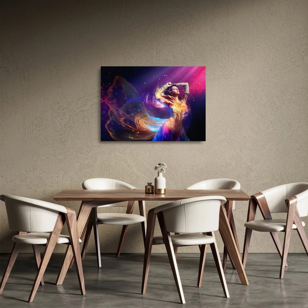 Kép - misztikus nők (üvegen) (70x50 cm)