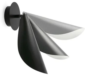 FARO 20077 - Fali lámpa LIGERA 1xG9/6W/230V fekete