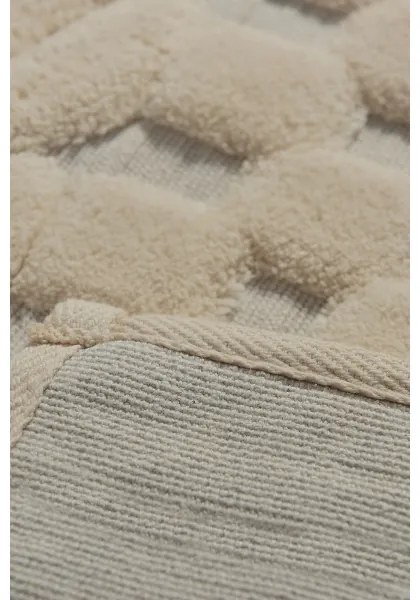 2x BAMBI fürdőszobai szőnyeg 60x100 cm bézs színben