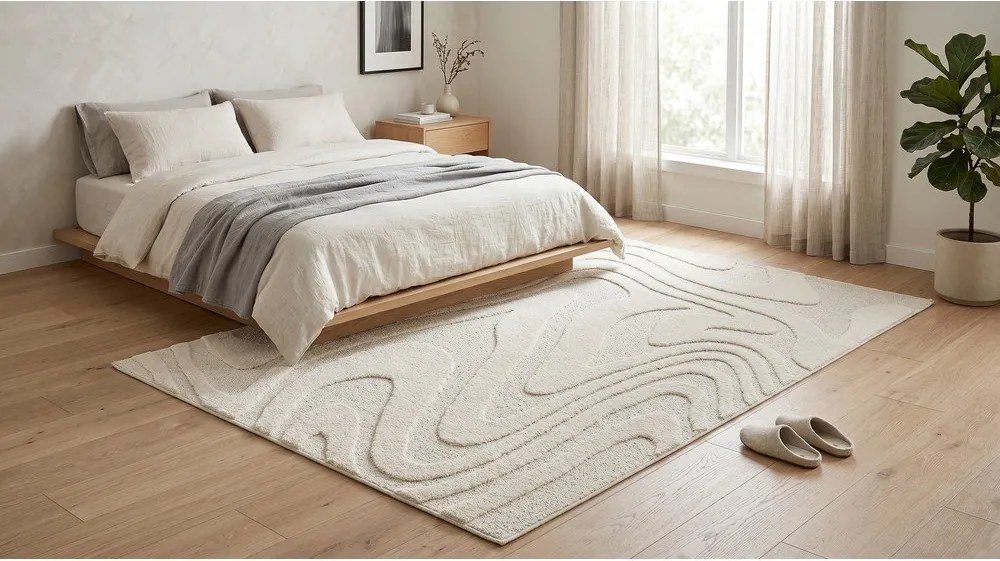 Krémszínű szőnyeg 160x230 cm Dune – ESTE
