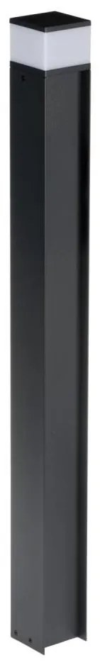 Kanlux 38766 - Kültéri lámpa DASTEN 1xG9/11W/230V 80 cm IP44 fekete