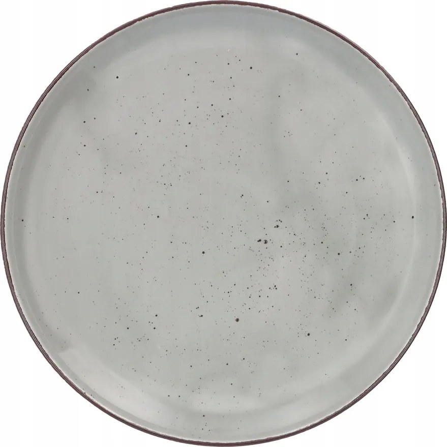 Ebédlő tányér 24 cm Sétáló City Elemek Vulkáni Föld CT01