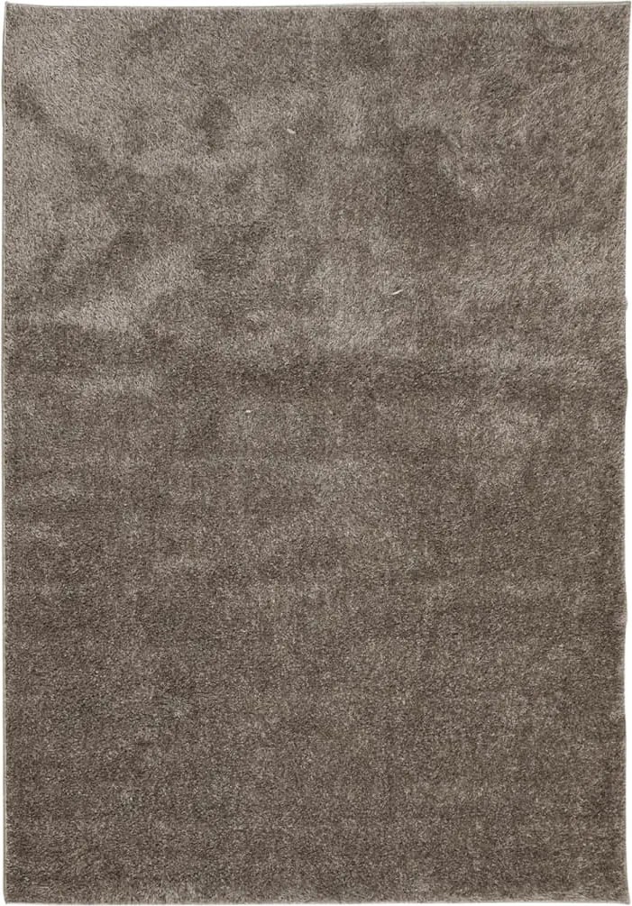 vidaXL ISTAN szürke hosszú szálú fényes szőnyeg 160 x 230 cm
