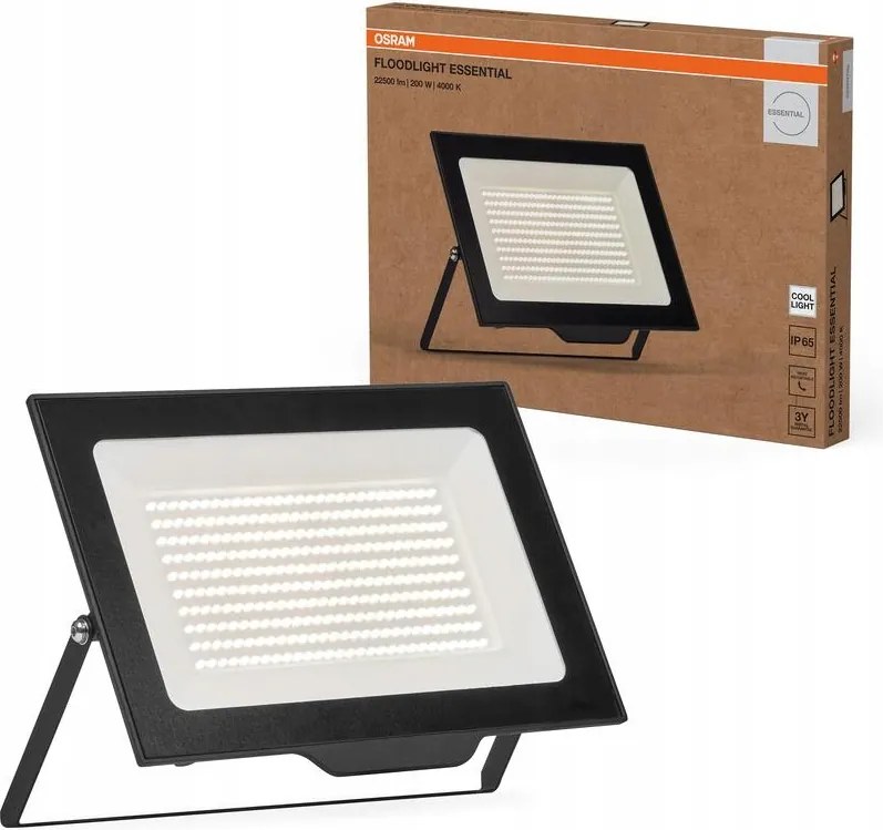 Led fényvető Lámpa Halogén reflektor Kültéri 200W 20000lm 4000K
