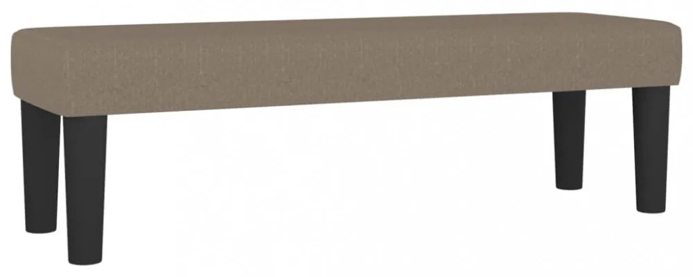 tópszínű szövet pad 100 x 30 x 30 cm