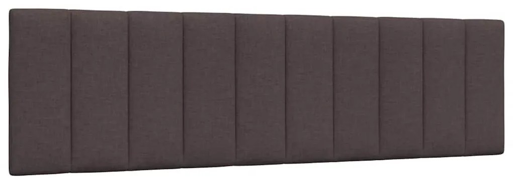 sötétbarna szövet fejtámla párna Hanko 180 cm