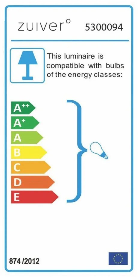 Pendant szürke függőlámpa - Zuiver