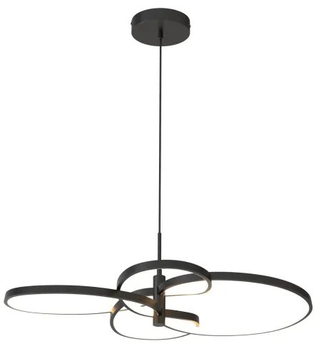 LED függeszték kábelen RIBBON LED/37W/230V 4000K fekete