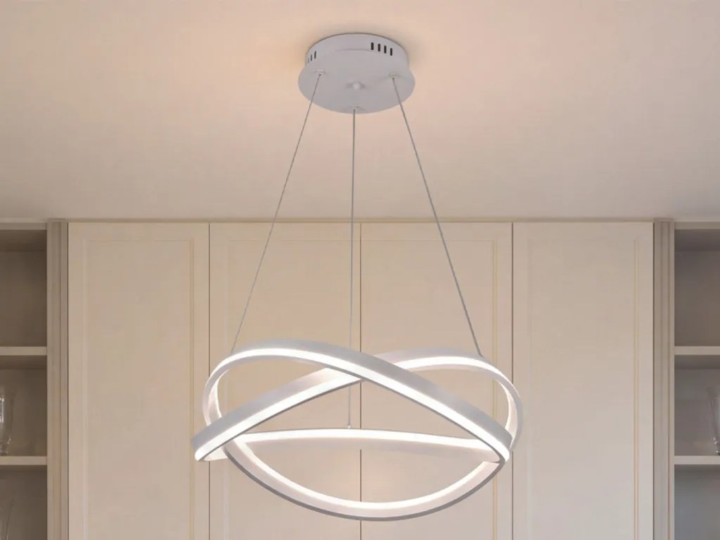LED függesztett lámpa + távirányító 145 W – J4392/W