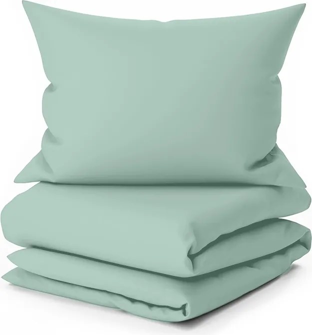 Pamut ágyneműhuzat LUX mentás szállodai zseb Ágyneműhuzat mérete: 70 x 90 cm | 140 x 200 cm