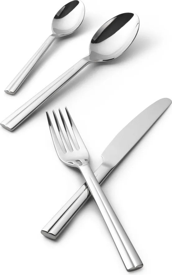 Ezüstszínű rozsdamentes acél evőeszköz készlet 16 db-os Grand Cru – Rosendahl