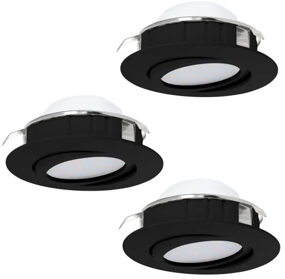 Eglo 900749 - KÉSZLET 3x LED Dimmelhető beépíthető lámpa PINEDA LED/5,5W/230V