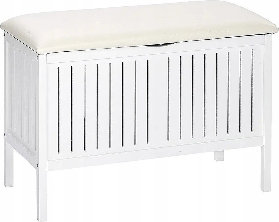 Szennyestartó Kosár Szennyes Ruhák Tárolására Wenko Fürdőszobai Ülőfelülettel