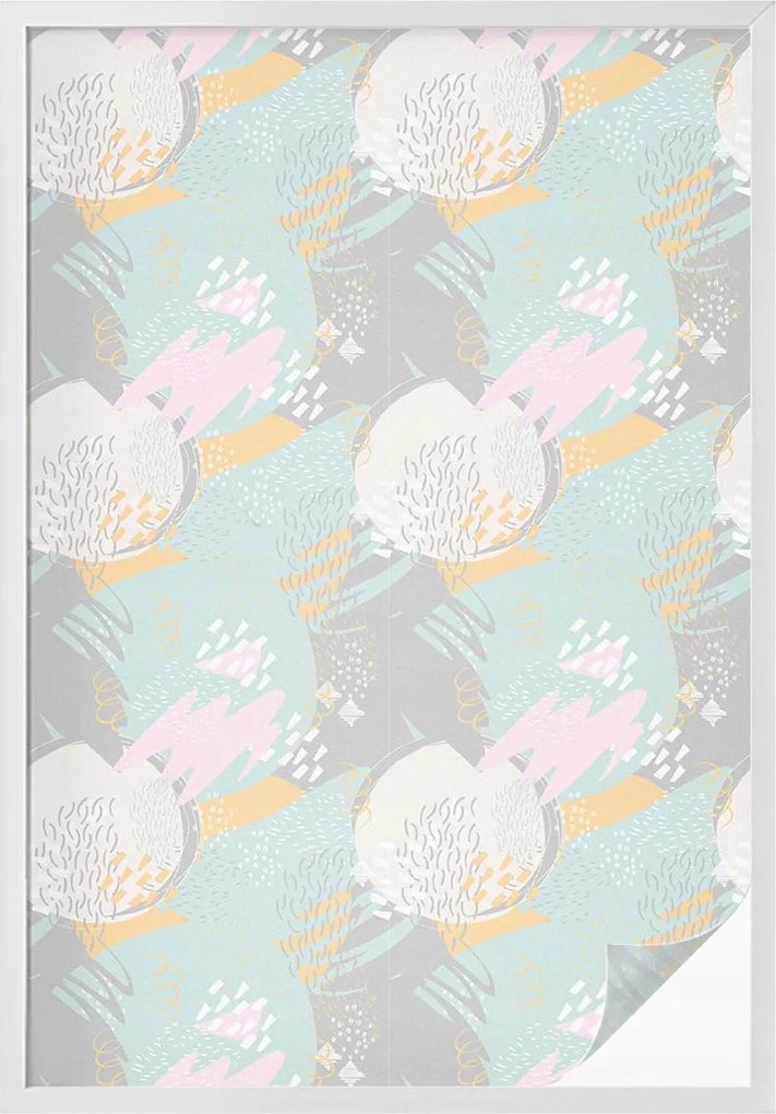 Ablaküveg fólia Adatvédelem Absztrakt harmónia 100x146 cm