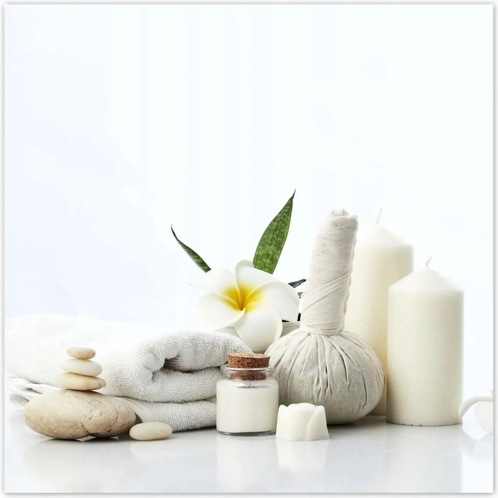 Poszterek 100x100 Spa illatos gyertya