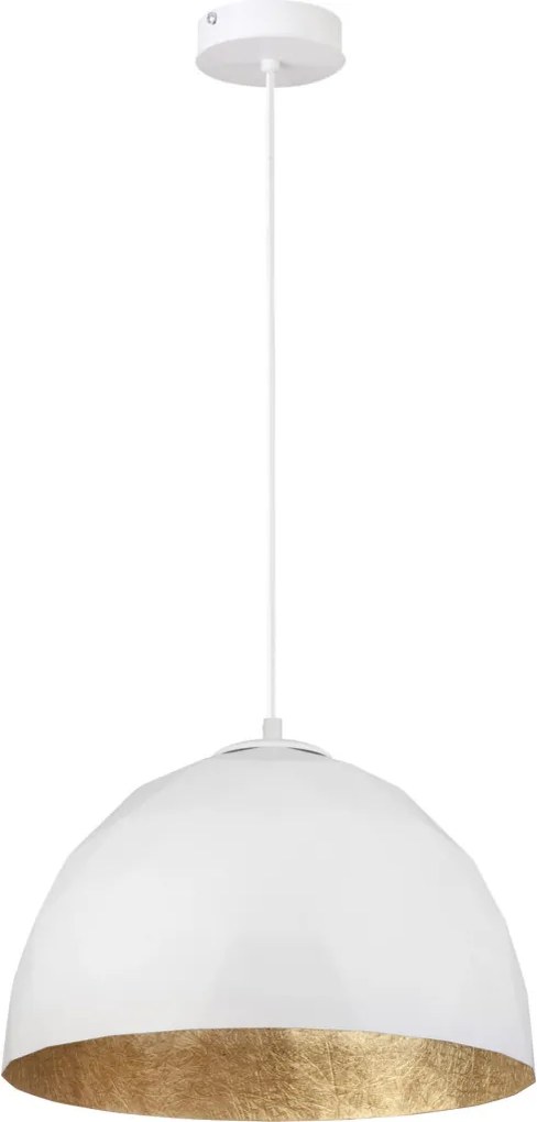 SIGMA LIGHTING 31373 DIAMENT Modern Függesztett Lámpa Fehér, Arany E27 IP20