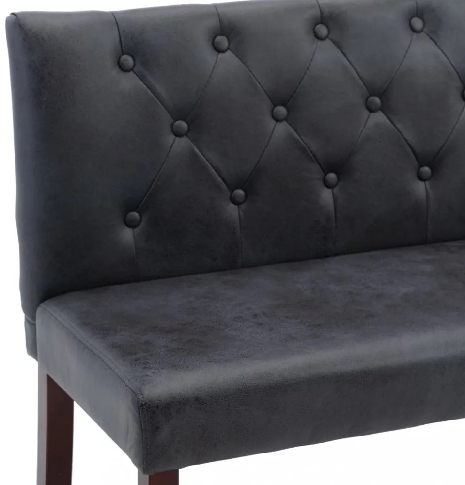 szürke művelúr pad 120 cm