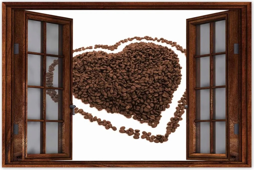 Poszterek 60x40 Kávé a szívnek