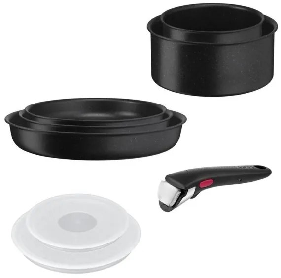 Tefal INGENIO BLACK STONE 8 részes edénykészlet