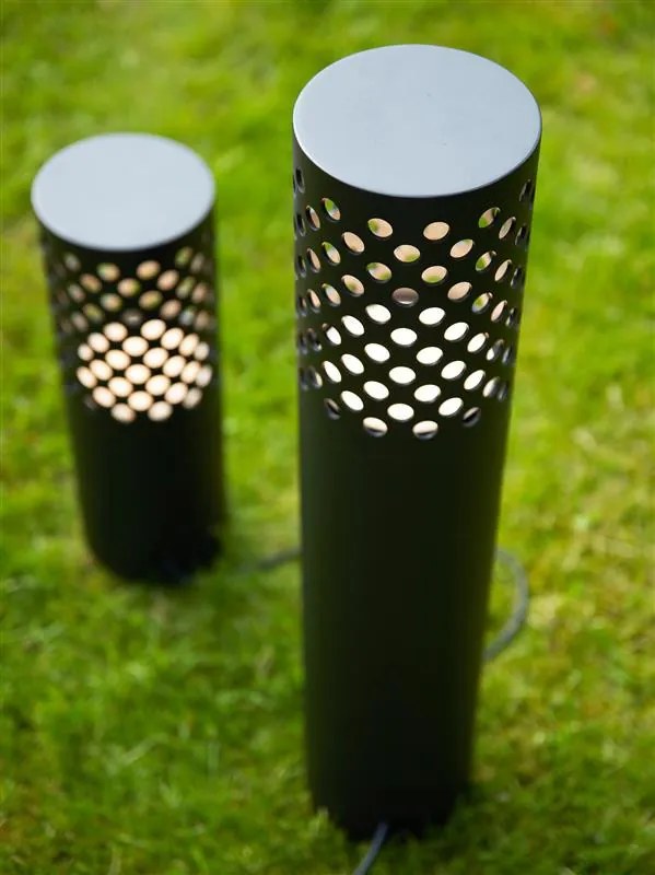 MARKSLÖJD 108174 GARDEN24 Modern Kültéri Állólámpa Fekete LED IP44