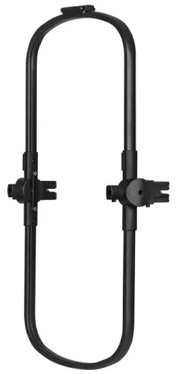 Lionelo - Kombinált babakocsi 3 az 1-ben BIANKA Fekete ónix