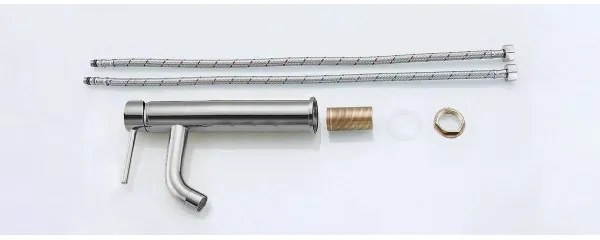 REA-B4104 - LUNGO mosdócsaptelep, 28 cm, fényes króm