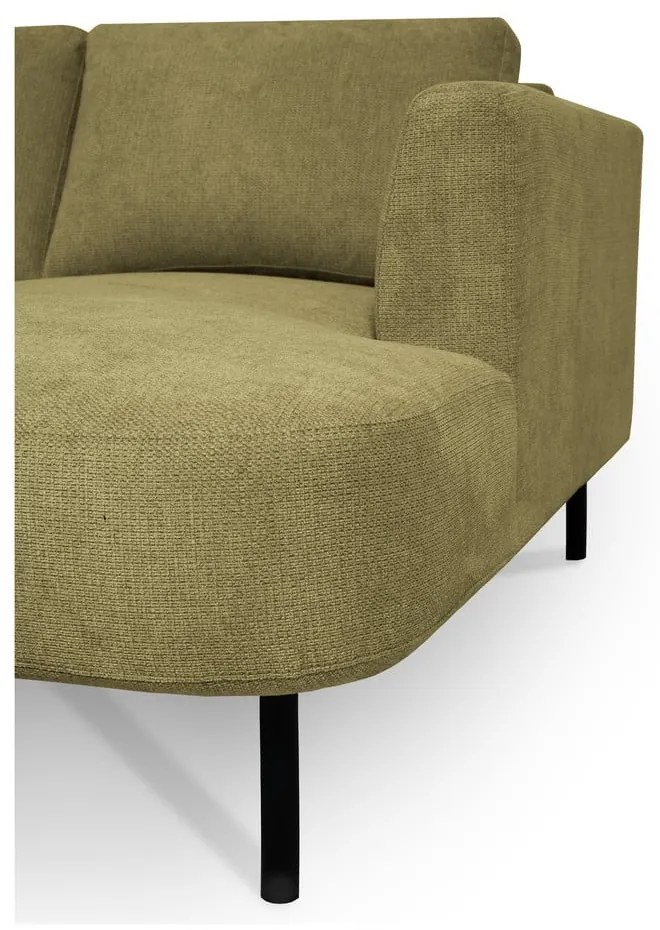 Mustársárga sarokkanapé (bal oldali-U alakú) Hero – Scandic