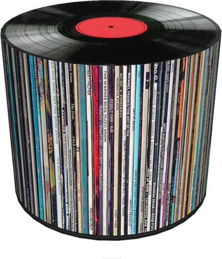 Codura kerti puff, vízálló otthonra és kertbe Vinyl mintás nyomtatással