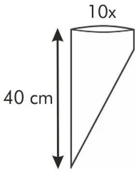 Tescoma DELICIA dekorációs táska 40 cm, 10 db, 40 cm