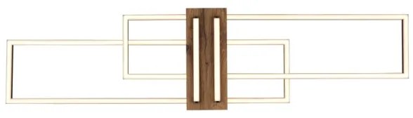 Globo 67208-40N - LED Mennyezeti lámpa DAKARI LED/40W/230V 3000K 25x100 cm fekete