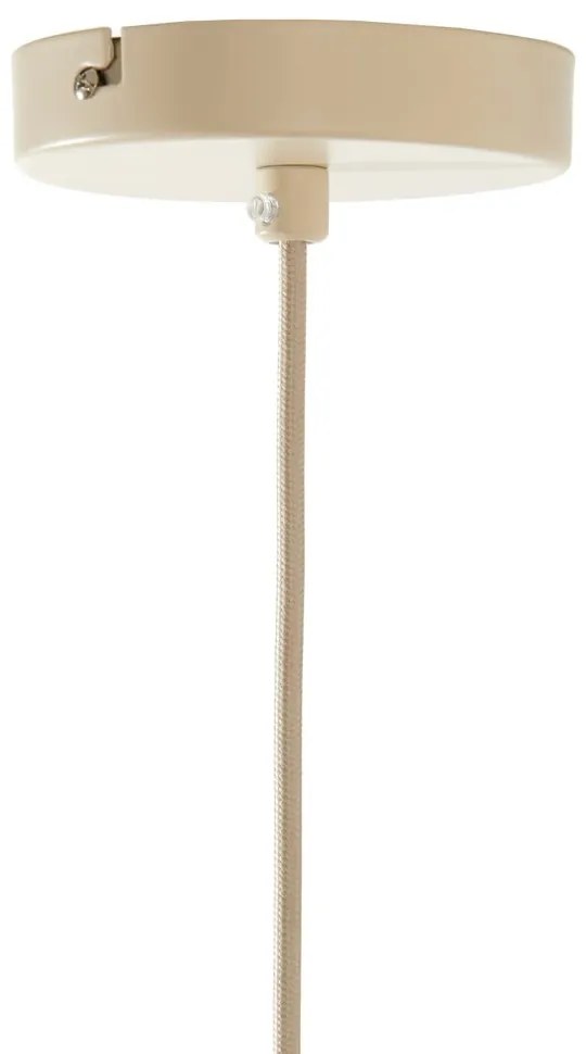 Bézs függőlámpa textil búrával ø 39 cm Elati – Light & Living