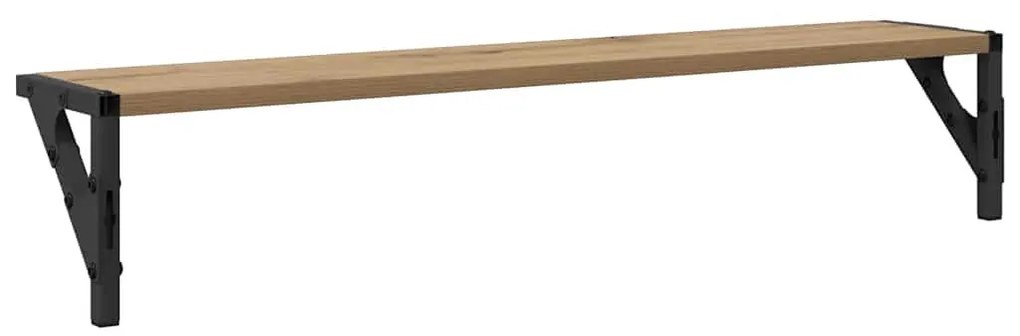 Falpolcok 2 pcs Artisan tölgy 80 x 15 x 15,5 cm Faanyag