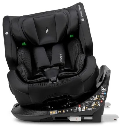 OSANN - Autósülés ONE 360 Klimax i-Size 40-150 cm Teljesen fekete