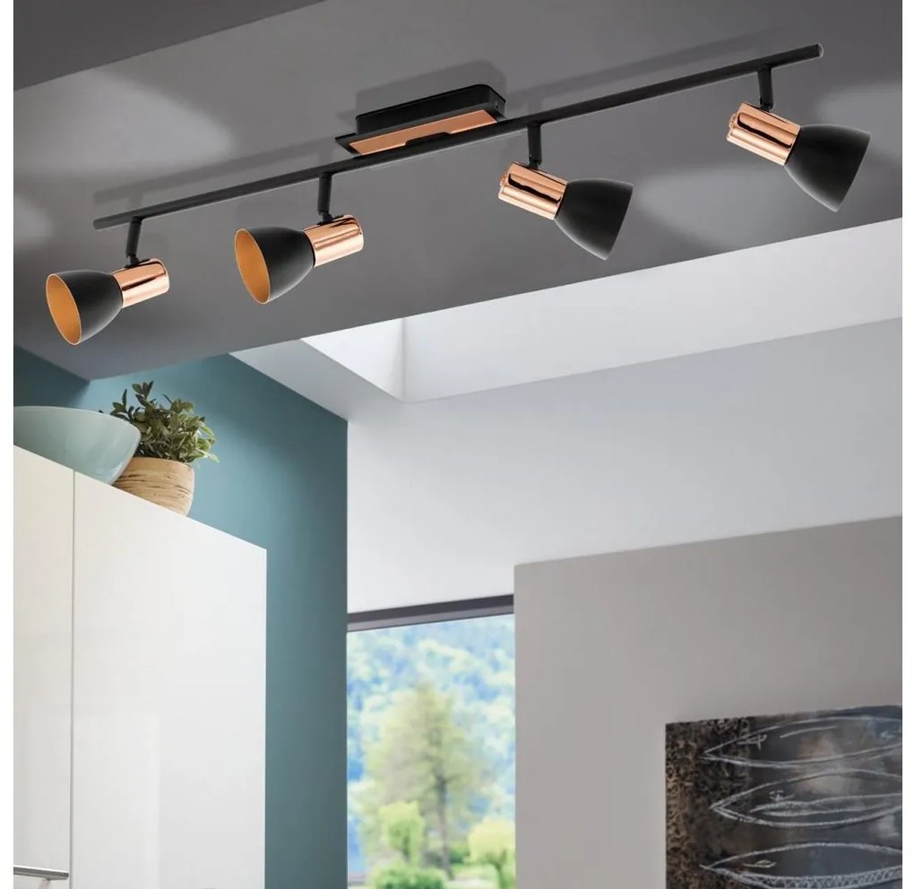 Eglo 94587 - LED Spotlámpa BARNHAM 4xGU10/3,3W/230V