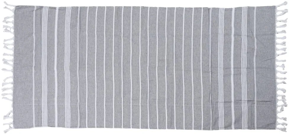 FARAO 90 x 180 cm szürke strandtörölköző