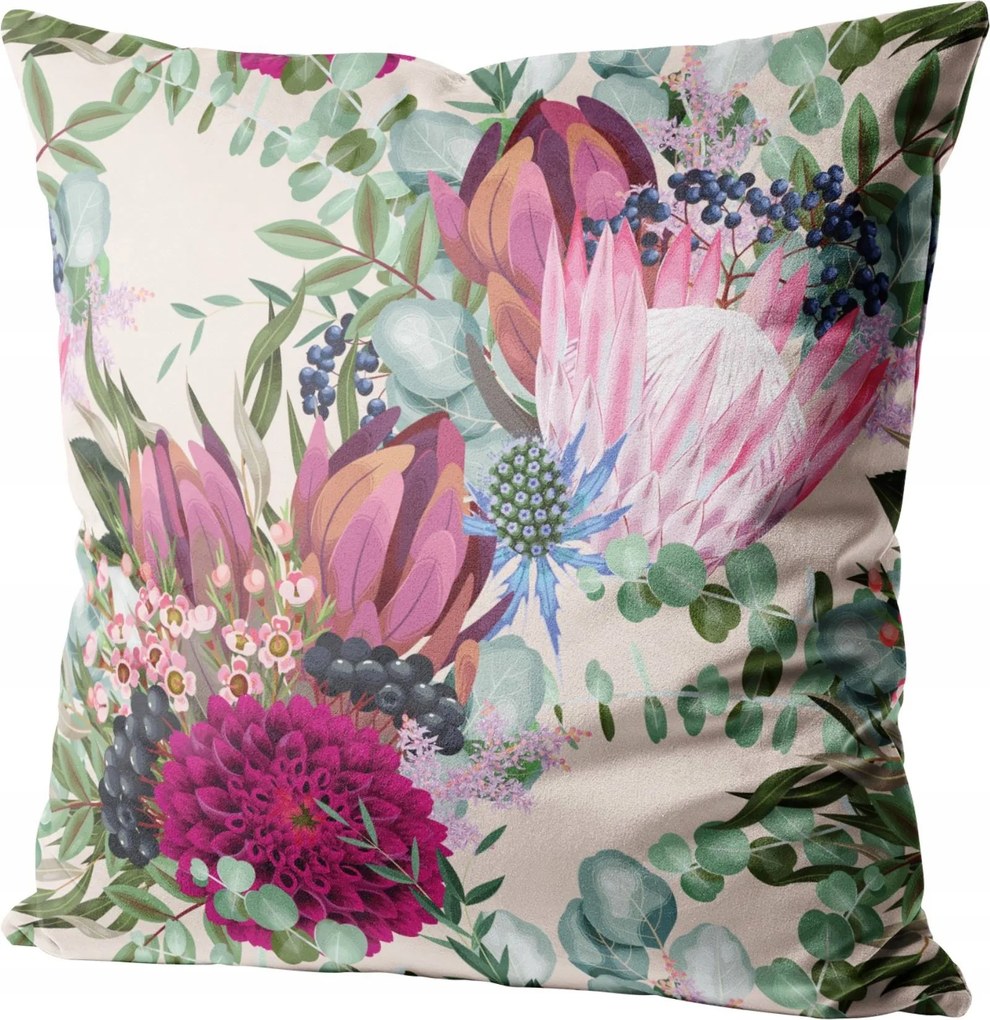 Díszpárnahuzat Velúr Velvet 45x45 CM Párnához 042