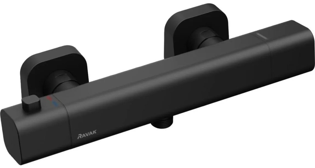 Ravak X070154 - FREE termosztátos zuhanycsaptelep fekete