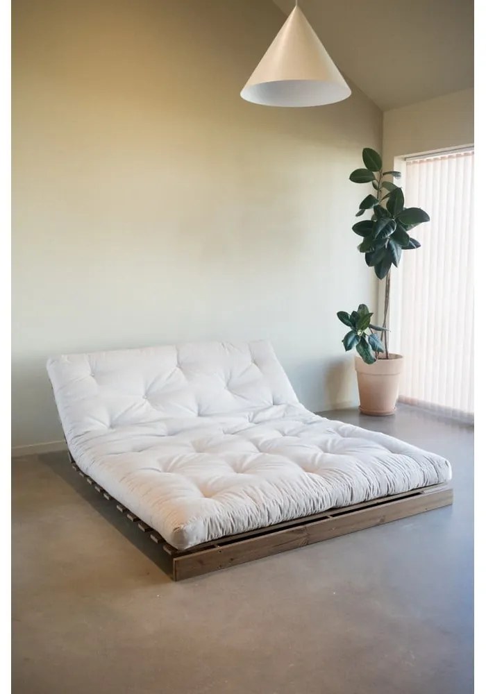 Szürke kinyitható kanapé 160 cm Roots – Karup Design