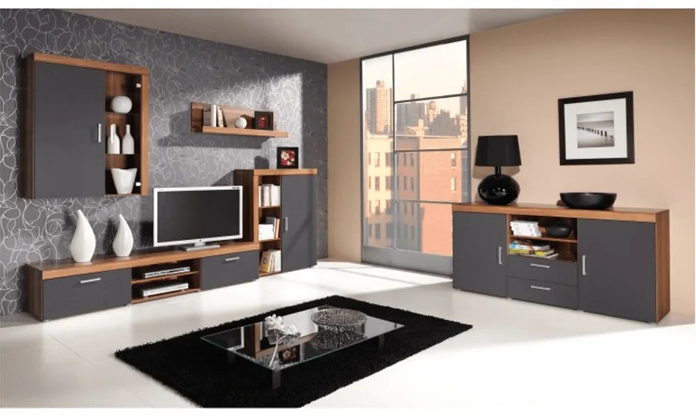 TV asztal / szekrény Cheris 8 (szilva) . 1001180