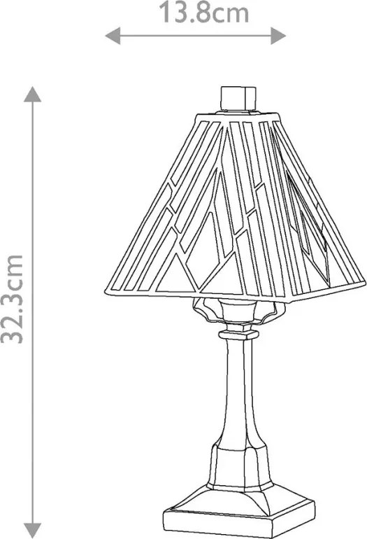 Elstead Lighting Alderley TF-ALDERLEY-TL-S Asztali lámpa 1x40W/E14 IP20