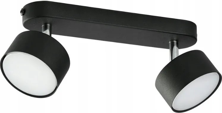 Mennyezeti lámpa spot díszléc plafon csillár Clark Black fekete modern