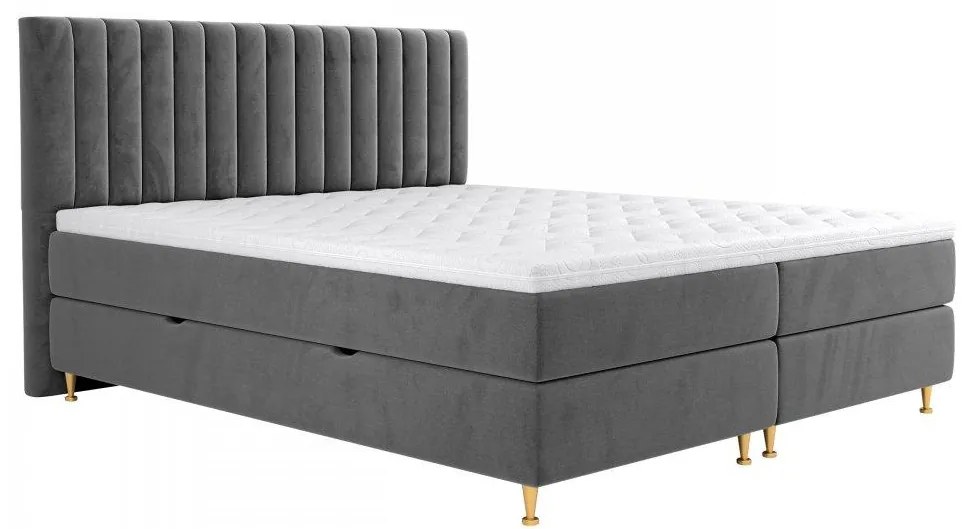 Franciaágy Boxspring 140 cm Rondel (fresh 32). 1054091