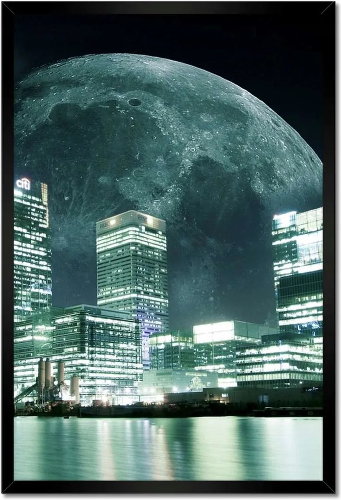 Poszterek keretben 40x60 Hold a város felett