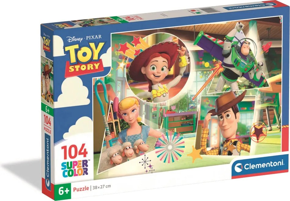 Disney Játékháború Crew 104 db-os puzzle Clementoni