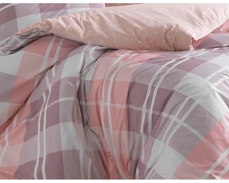 BedTex Pamut ágynemét Mark rózsaszín, 140 x 220cm, 70 x 90 cm, 140 x 220 cm, 70 x 90 cm