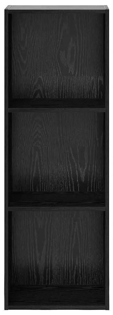 Könyvszekrény Musta tammi 40 x 30 x 114 cm Faanyag