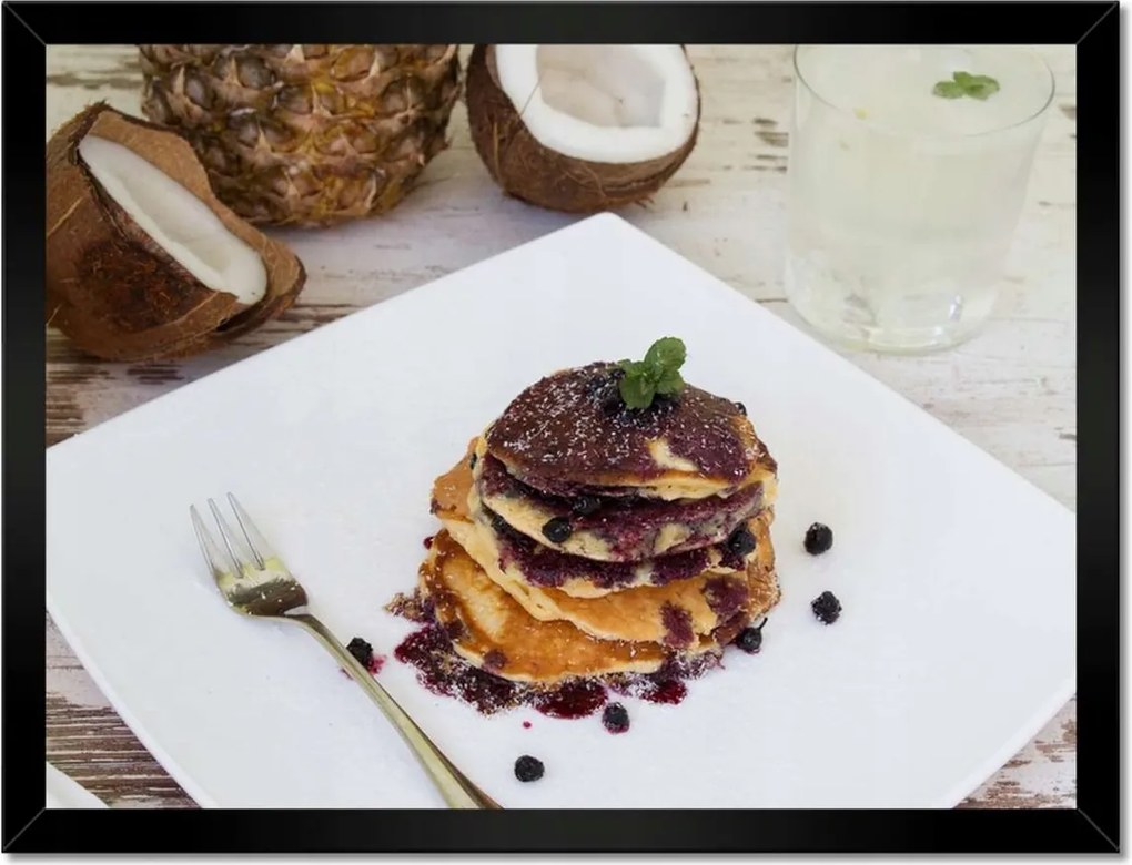 Poszterek keretben 40x30 Ananász csemege