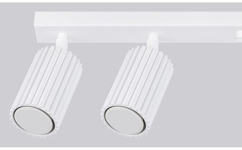 Fehér spotlámpa 6,5x117 cm Gleam – Sollux